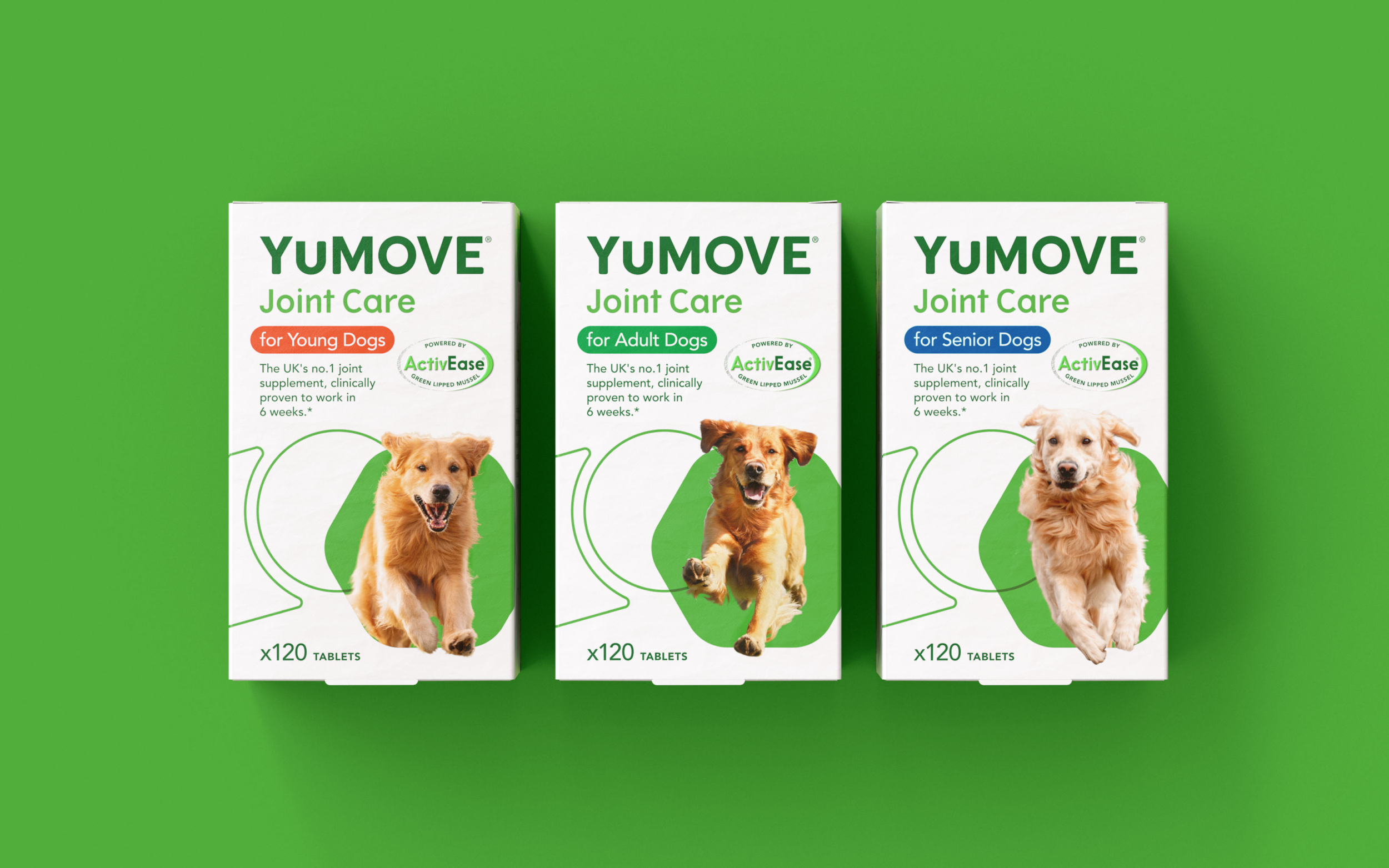 YuMove Pet Brand | Pet Food Supplement Packaging | Robot Food